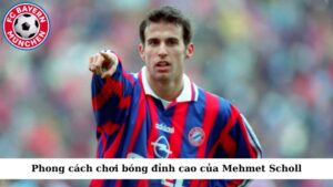 Phong cách chơi bóng đỉnh cao của Scholl